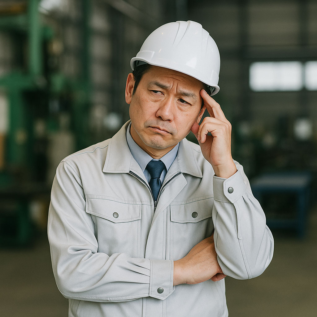 工場の悩み